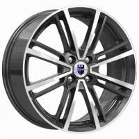 Диск K&K Эрфурт 17x7 4x100 ET45 DIA67.1 АЛМАЗ ЧЕРНЫЙ