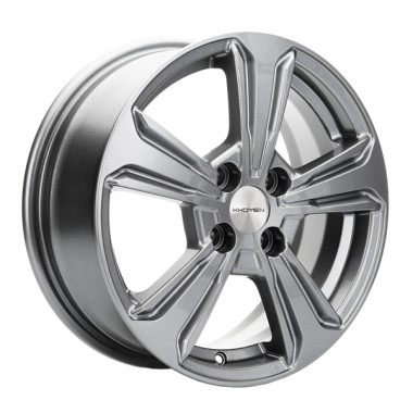 Диск Khomen 1502 15x6 4x100 ET50 DIA60.1 GRAY