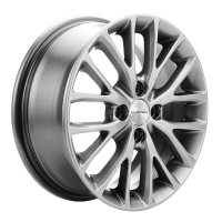 Диск Khomen 1506 15x6 4x100 ET37 DIA60.1 G-SILVER