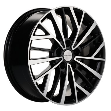 Диск Khomen 1717 17x7 5x114.3 ET45 DIA67.1 BLACK-FP