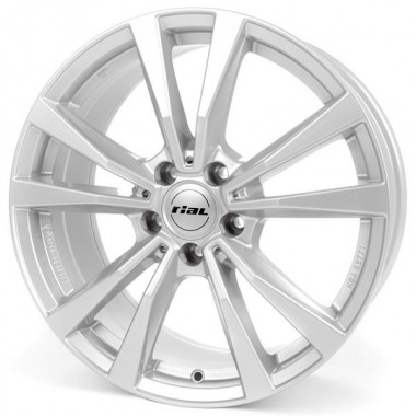 Диск Rial M12 19x9 5x112 ET49 DIA66.6 POLAR SILVER