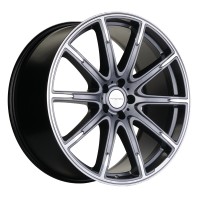 Диск Khomen 2102 21x9.5 5x112 ET45 DIA66.6 GRAY-FP Диск Khomen 2102 21x9.5 5x112 ET45 DIA66.6 GRAY-FP
