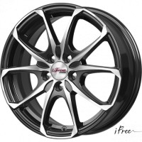 Диск iFree Такеши 16x6 4x100 ET35 DIA67.1 БЛЭК ДЖЕК Диск iFree Такеши 16x6 4x100 ET35 DIA67.1 БЛЭК ДЖЕК