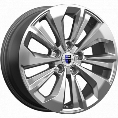 Диск K&K Авиор 17x7 5x114.3 ET40 DIA66.1 ДАРК ПЛАТИНУМ БРАЙТ