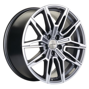 Диск Khomen 1904 19x8.5 5x112 ET30 DIA66.6 GRAY-FP