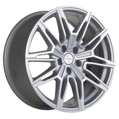 Диск Khomen 1904 19x8.5 5x112 ET30 DIA66.6 BRILLIANT SILVER-FP