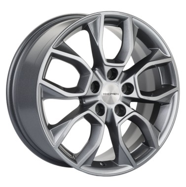 Диск Khomen 1713 17x7 5x112 ET45 DIA57.1 GRAY