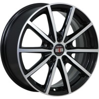 Диск ALCASTA M61 17x7 5x108 ET45 DIA63.3 BKF Диск ALCASTA M61 17x7 5x108 ET45 DIA63.3 BKF