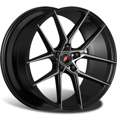 Диск Inforged IFG39 18x8 5x112 ET32 DIA66.6 BLACK MACHINED