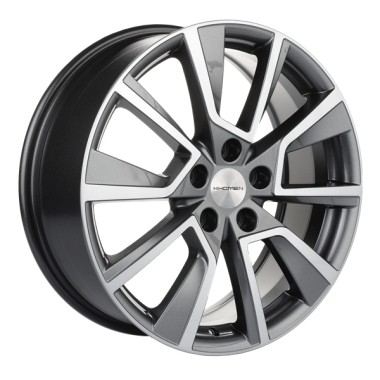 Диск Khomen 1802 18x7 5x114.3 ET50 DIA54.1 GRAY-FP