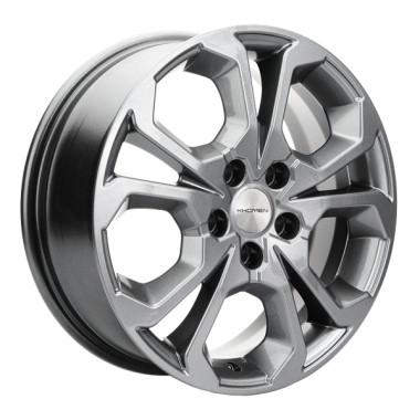 Диск Khomen 1711 17x6.5 5x114.3 ET45 DIA54.1 GRAY