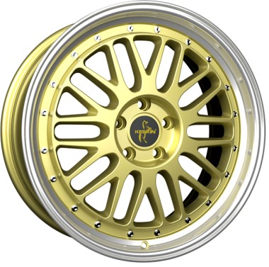 Диск Keskin Tuning KT22 19x8.5 5x112 ET45 DIA72.6 GOLD_LIP_POLISH