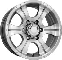 Диск K&K Байконур 15x7 5x139.7 ET20 DIA108.6 АЛМАЗ СИЛЬВЕР