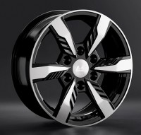 Диск LS wheels LS1301 17x7.5 6x139.7 ET30 DIA106.1 BKF