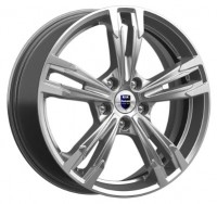 Диск K&K Karrera Light 18x7 5x112 ET43 DIA57.1 БРАЙТ ДАРК ПЛАТИНУМ