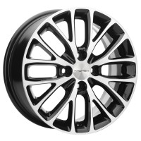 Диск Khomen 1506 15x6 4x100 ET48 DIA54.1 BLACK-FP Диск Khomen 1506 15x6 4x100 ET48 DIA54.1 BLACK-FP