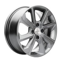 Диск Khomen 1501 15x6 4x100 ET40 DIA60.1 GRAY Диск Khomen 1501 15x6 4x100 ET40 DIA60.1 GRAY
