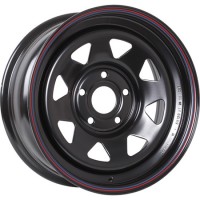 Диск Off-Road-Wheels Black 16x7 5x139.7 ET15 DIA110.1 ЧЕРНЫЙ УСИЛЕННЫЙ (ТРЕУГ. МЕЛКИЙ)