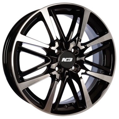 Диск N2O V2215 16x6 4x100 ET37 DIA60.1 BFP