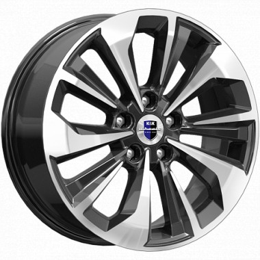 Диск K&K Авиор 17x7 5x112 ET45 DIA57.1 АЛМАЗ ЧЕРНЫЙ
