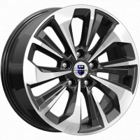 Диск K&K Авиор 17x7 5x112 ET45 DIA57.1 АЛМАЗ ЧЕРНЫЙ