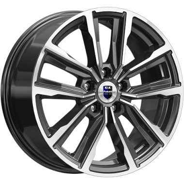 Диск K&K Лацио 17x7.5 5x108 ET35 DIA67.1 АЛМАЗ ЧЕРНЫЙ