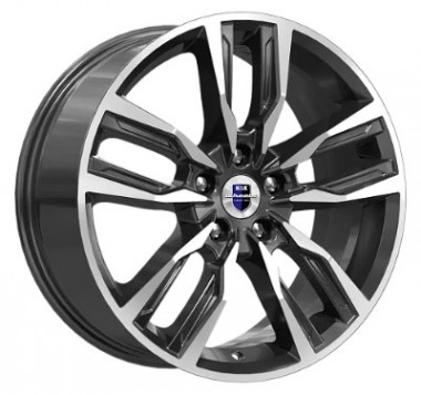 Диск K&K Борэй 18x8 5x108 ET42 DIA67.1 АЛМАЗ ЧЕРНЫЙ