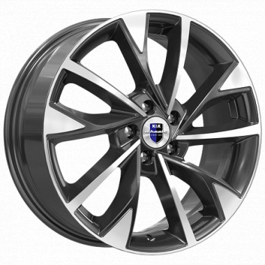 Диск K&K Роквуд 17x7 5x112 ET50 DIA66.6 АЛМАЗ ЧЕРНЫЙ