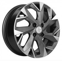 Диск Khomen 1508 15x6 4x100 ET46 DIA54.1 GRAY-FP Диск Khomen 1508 15x6 4x100 ET46 DIA54.1 GRAY-FP