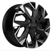 Диск Khomen 1508 15x6 4x100 ET45 DIA56.6 BLACK-FP Диск Khomen 1508 15x6 4x100 ET45 DIA56.6 BLACK-FP