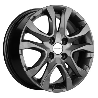 Диск Khomen 1503 15x6 4x100 ET50 DIA60.1 GRAY