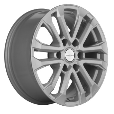 Диск Khomen 1805 18x7.5 6x139.7 ET46 DIA67.1 F-SILVER