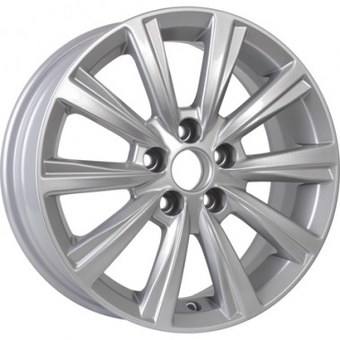 Диск KDW KD1548 15x6 5x100 ET38 DIA57.1 SILVER_PAINTED