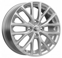 Диск KDW KD1545 15x6 4x100 ET46 DIA54.1 SILVER_PAINTED