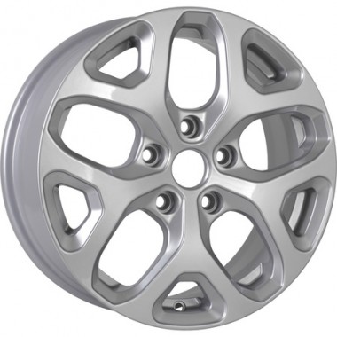 Диск KDW KD1637 16x6.5 4x100 ET50 DIA60.1 SILVER_PAINTED