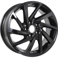 Диск KDW KD1530 15x6 4x100 ET46 DIA54.1 BLACK_PAINTED