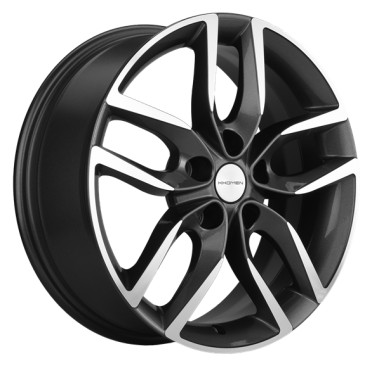 Диск Khomen 1708 17x6.5 5x114.3 ET45 DIA54.1 GRAY-FP