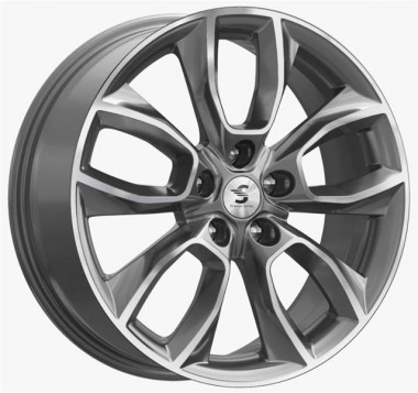 Диск Premium Series КР001 18x7 5x114.3 ET45 DIA66.1 DIAMOND GLOSS GRAPHITE