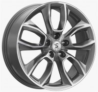 Диск Premium Series КР001 18x7 5x114.3 ET40 DIA66.1 DIAMOND GLOSS GRAPHITE