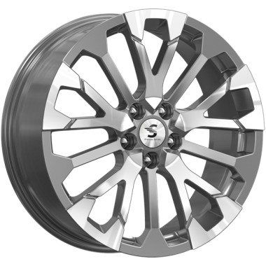 Диск Premium Series КР003 19x7.5 5x114.3 ET40 DIA60.1 DIAMOND GLOSS GRAPHITE