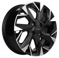 Диск Khomen 1402 14x5.5 4x100 ET43 DIA67.1 BLACK-FP