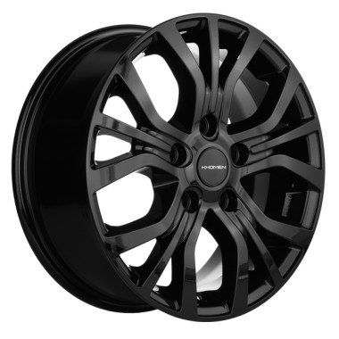 Диск Khomen 1608 16x6.5 5x120 ET38 DIA65.1 BLACK