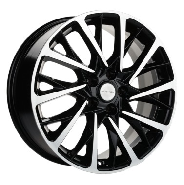 Диск Khomen 1804 18x7.5 5x108 ET46 DIA63.3 BLACK-FP