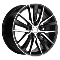 Диск Khomen 1807 18x8 5x114.3 ET45 DIA67.1 BLACK-FP