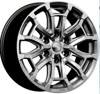 Диск Скад Авилис 18x8 6x139.7 ET25 DIA106.1 ГРАФИТ