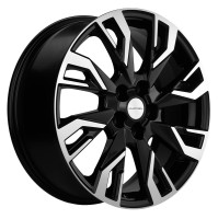 Диск Khomen 1809 18x7 5x110 ET50 DIA63.3 BLACK-FP