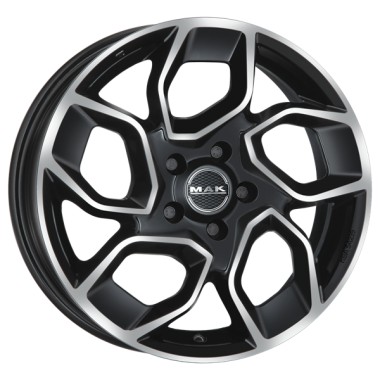 Диск MAK Express 17x7 5x118 ET45 DIA71.1 BLACK MIRROR