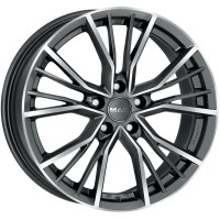 Диск MAK Union 21x9.5 5x112 ET25 DIA66.6 GUN MET-MIRROR FACE