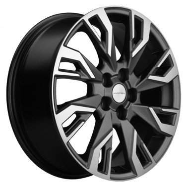 Диск Khomen 1809 18x7 5x114.3 ET40 DIA66.6 GRAY-FP