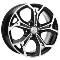 Диск Khomen 1702 17x7 5x114.3 ET48 DIA56.1 BLACK-FP Диск Khomen 1702 17x7 5x114.3 ET48 DIA56.1 BLACK-FP